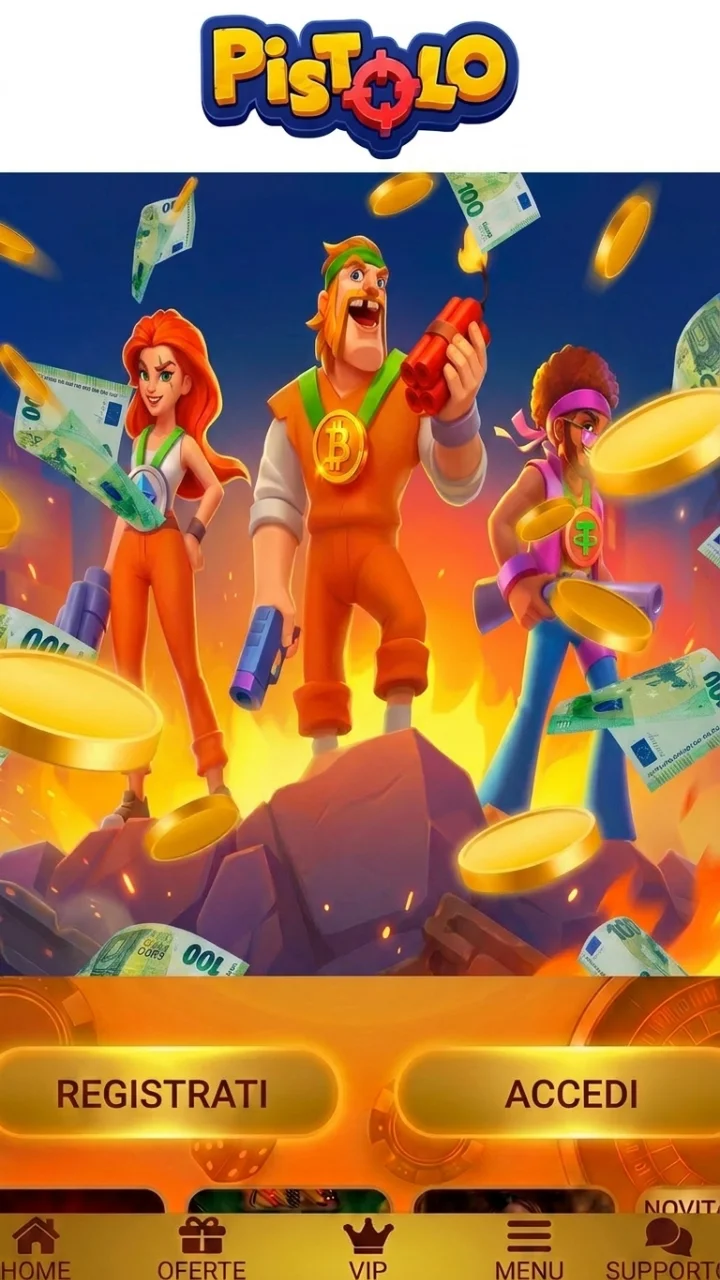 Pistolo Casino mobile app